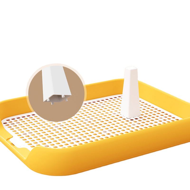 Durable Plastic Indoor <a href='/pet-training-toilet/'>Pet Training Toilet</a> for Puppies