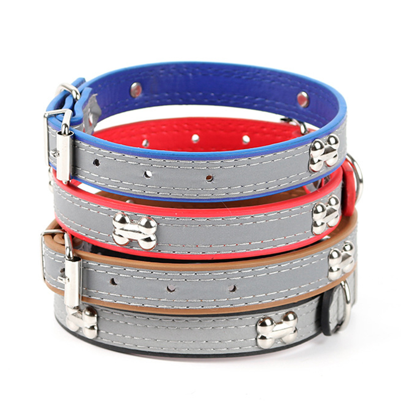 Customized Waterproof Adjus<a href='/table/'>table</a> Pet Reflective Collars