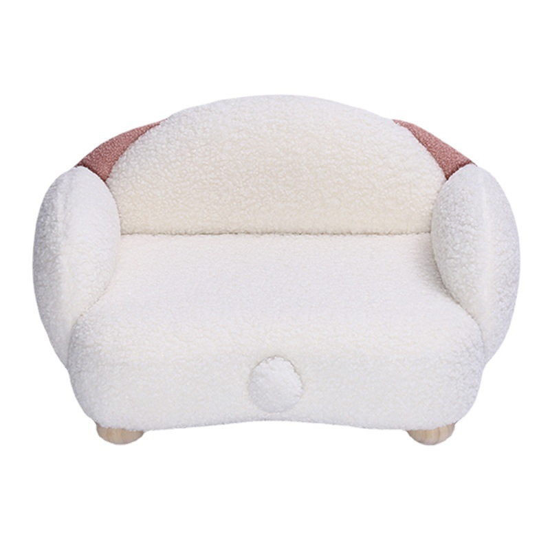 Cartoon Winter Warm Soft Comfor<a href='/table/'>table</a> Pet Furniture Sofa Bed 