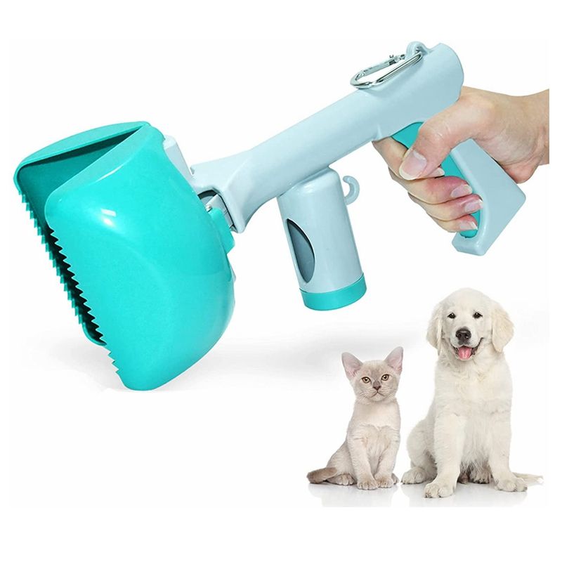 Outdoor Por<a href='/table/'>table</a> Pet Poop Scooper with Waste Bags