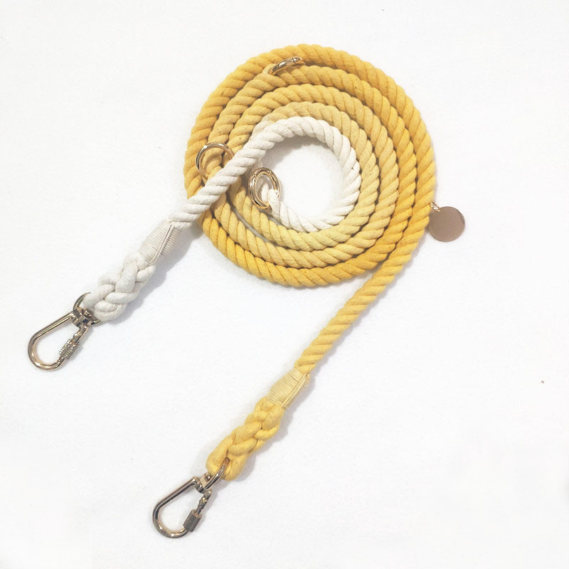 Durable Adjus<a href='/table/'>table</a> Tactical Cotton Rope <a href='/pet-leash/'>Pet Leash</a>es