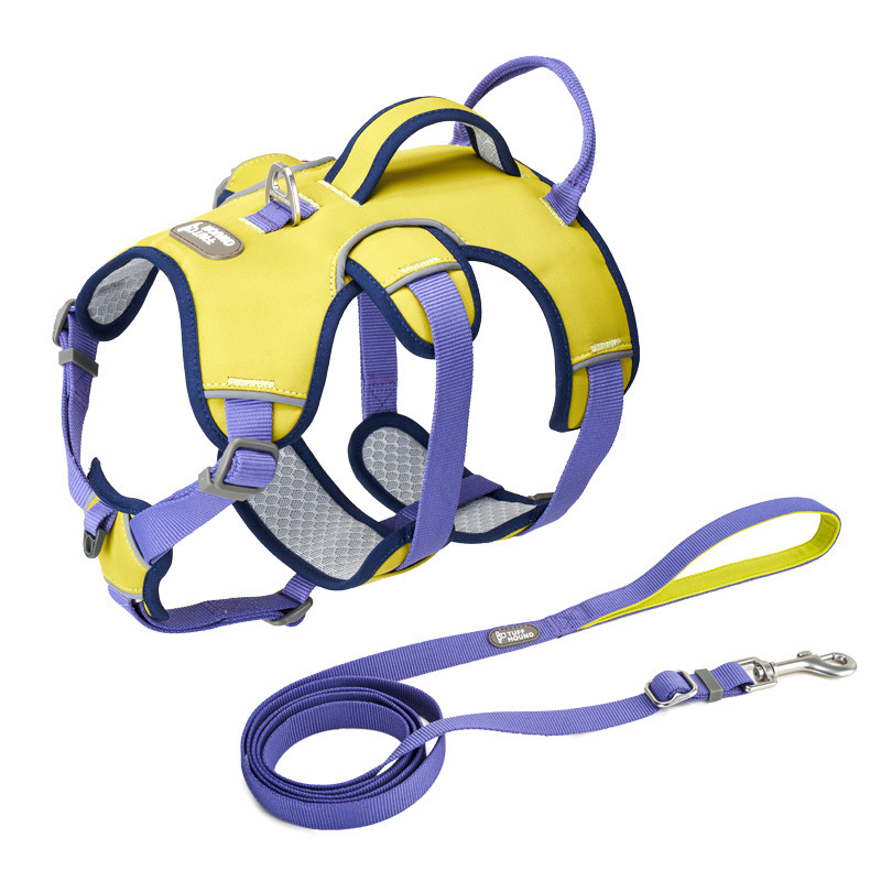 Wholesale Breathable Chest Strap Dog Reflective Harness Set