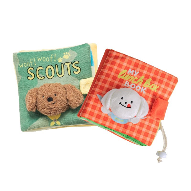 Hot Sale Book Shape Leaking Food Dog Puzzle Toy