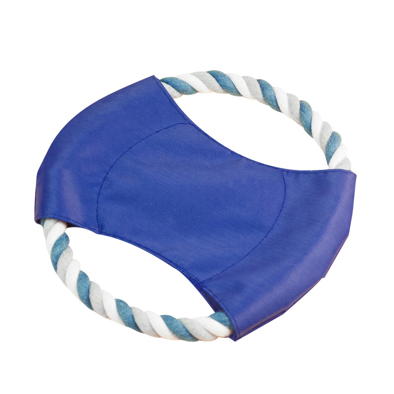 Upgrade Version Cotton Rope <a href='/dog-flying-disc/'>Dog Flying Disc</a>s Anti Bite Chew Toy