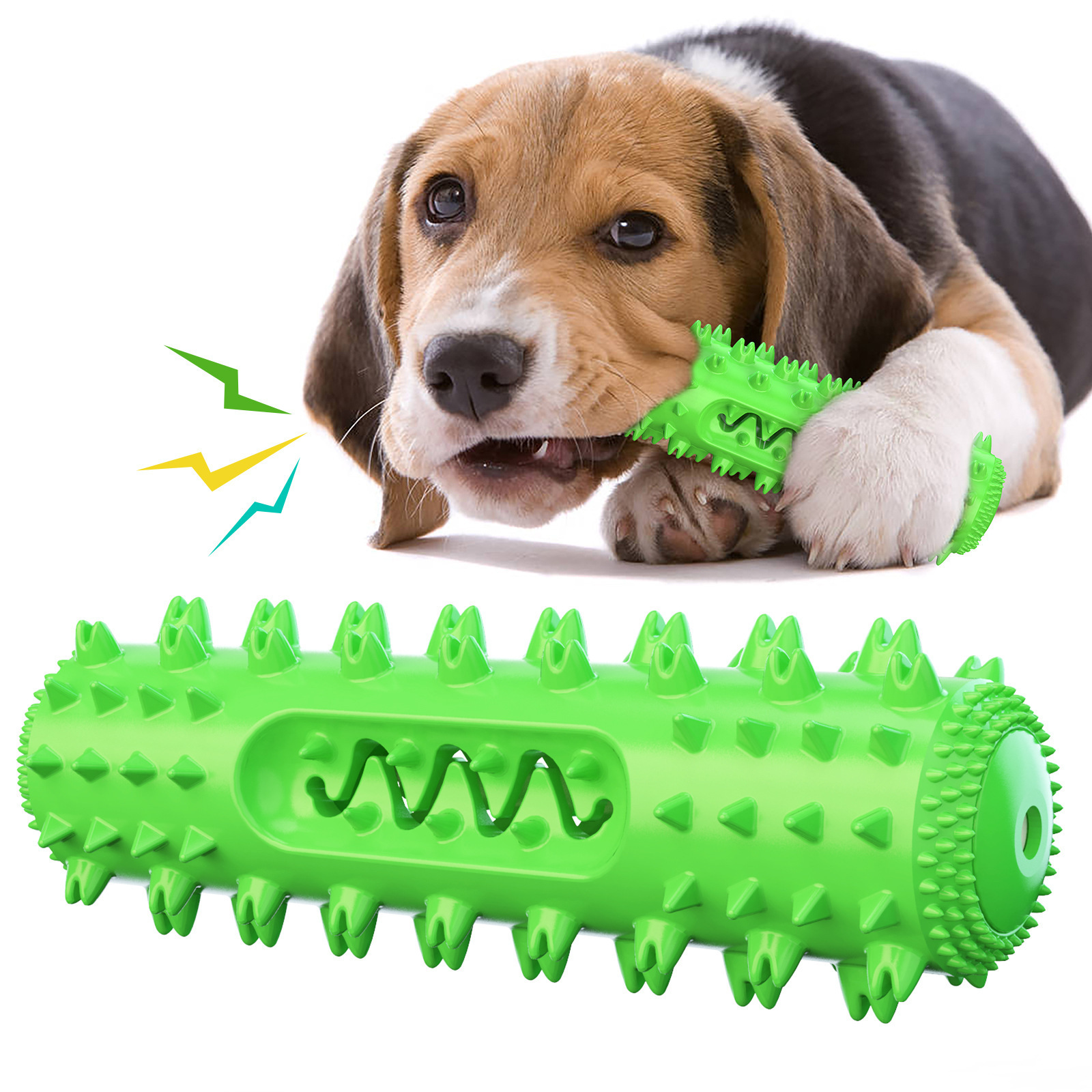 New Design Molar Teeth Cleaning Stick <a href='/dog-chew-toy/'>Dog Chew Toy</a> For Aggressive