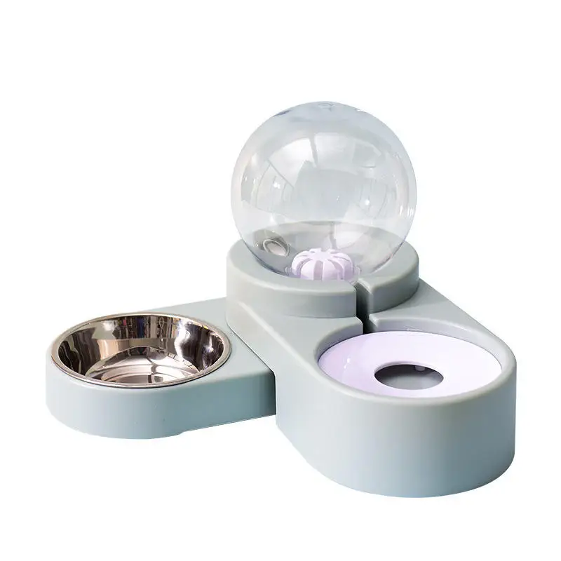 2 In 1 Durable No-Spill Automatic Gravity Pet Water Dispenser Bowl