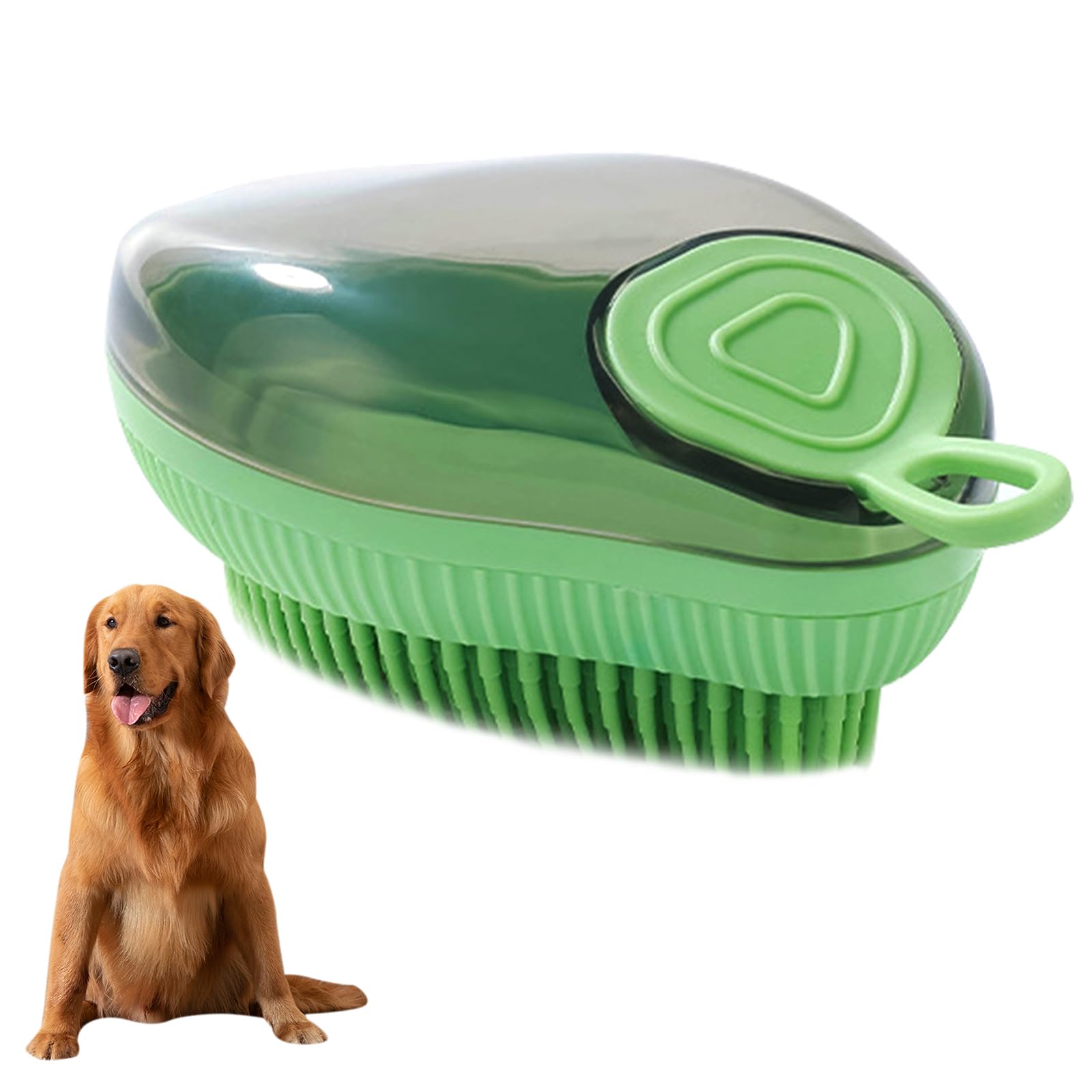 Hot Sale Soft Silicone Pet Bath Massage Brush 