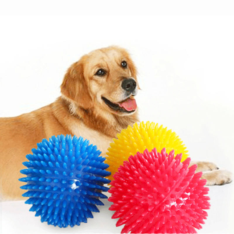 Hot Selling Durable Rubber Pet Chew Toys Ball Interactive Squeaky Dog Toy Pet Toys Ball