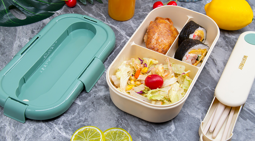 Wonderful-Plastic-Lunch-Box-Kids-Bento-Box-Food-Storage-Container