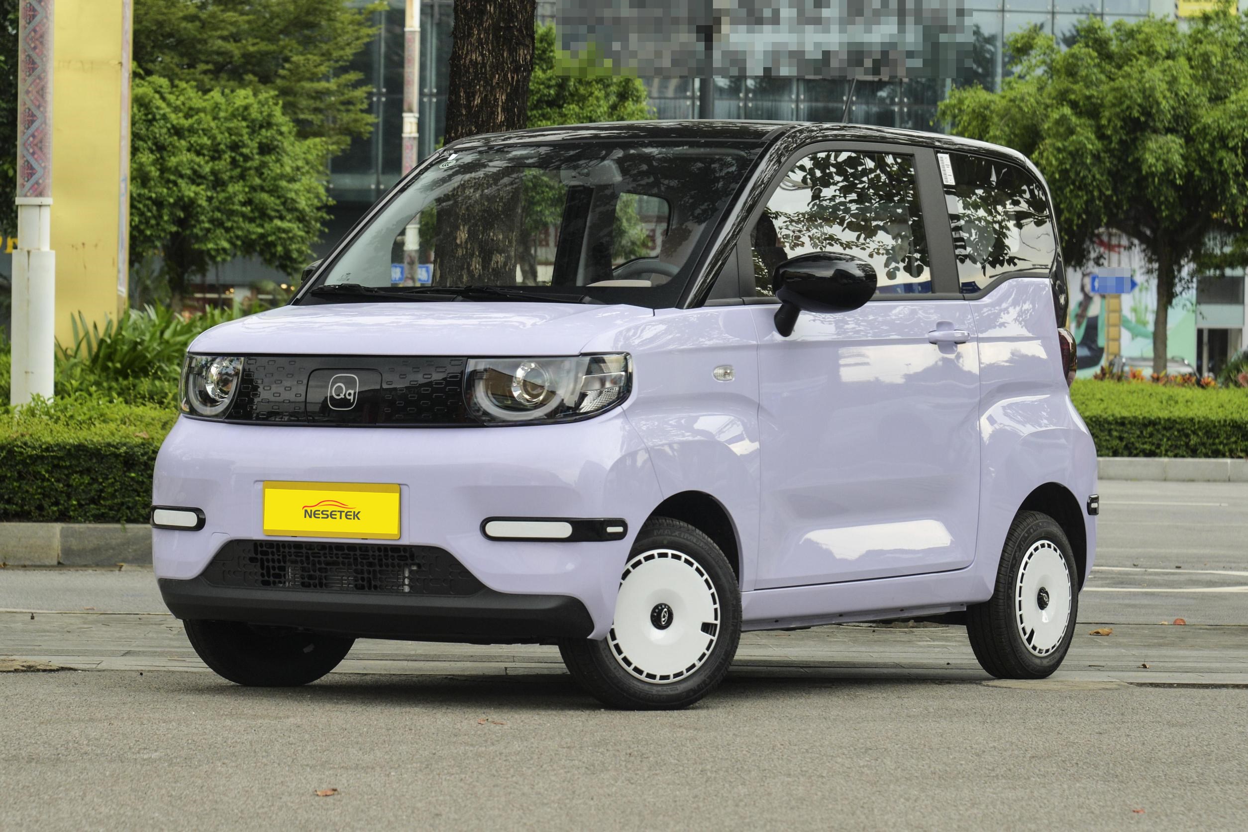 CHERY QQ Ice Cream Electric Car Mini EV New Energy Battery Cheap Price MiniEV Small Vehicle 