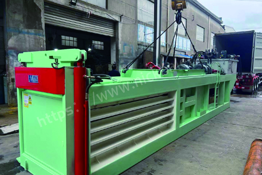 PET Hydraulic Bale Press