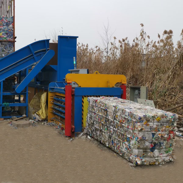Energy-efficient Plastic Bottle Baling Machine