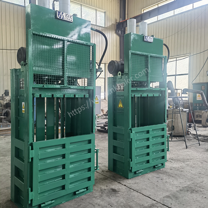 Cardboard Box Baler Machine