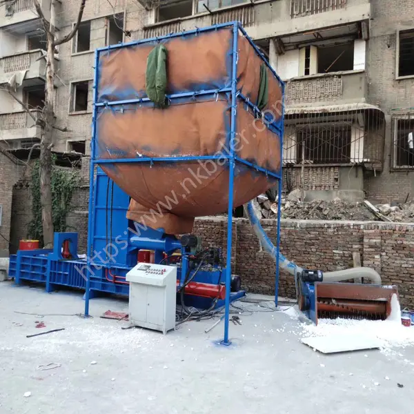 Scrap Foam Baler Press Machine