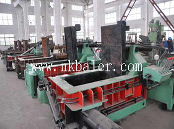 Scrap Car Press Horizontal Recycling Machine