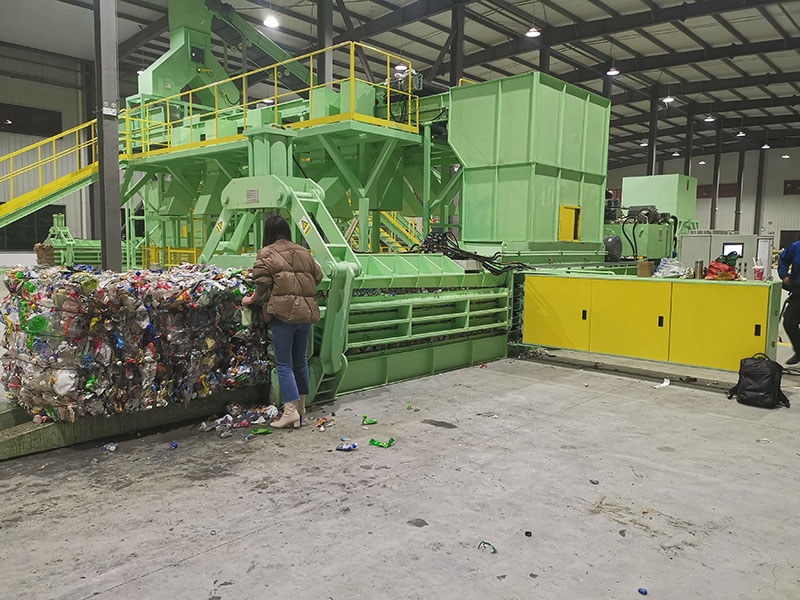 Hydraulic Waste Plastic Baler