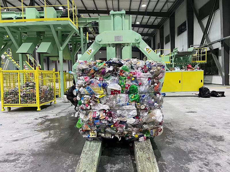 Pet Bottle Baling Machine