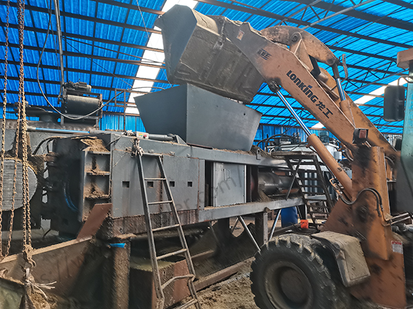 Cow dung Dewatering Hydraulic Press Machine