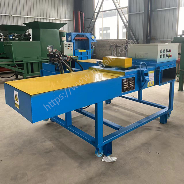 Hydraulic Rags Wiper Bagging Baler Machine