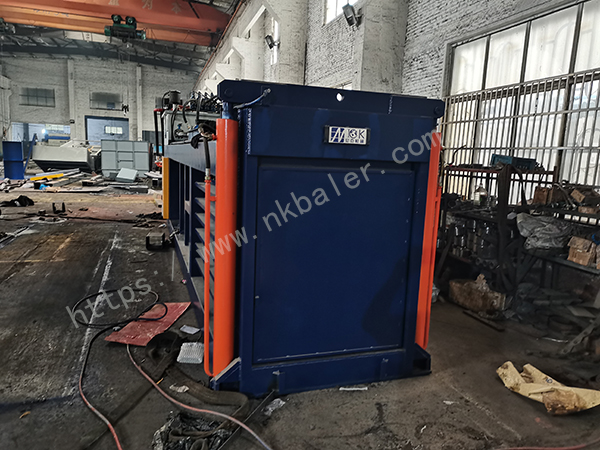 Jumbo bag Hydraulic Horizontal Bale Press