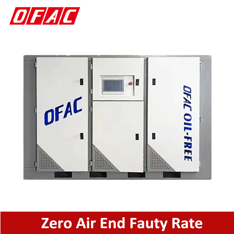 OFAC Brand Zero Air End Faulty Rate Oil-Free Screw <a href='/air-compressor/'>Air <a href='/compressor/'>Compressor</a></a> 20bar 25bar 30bar 40bar