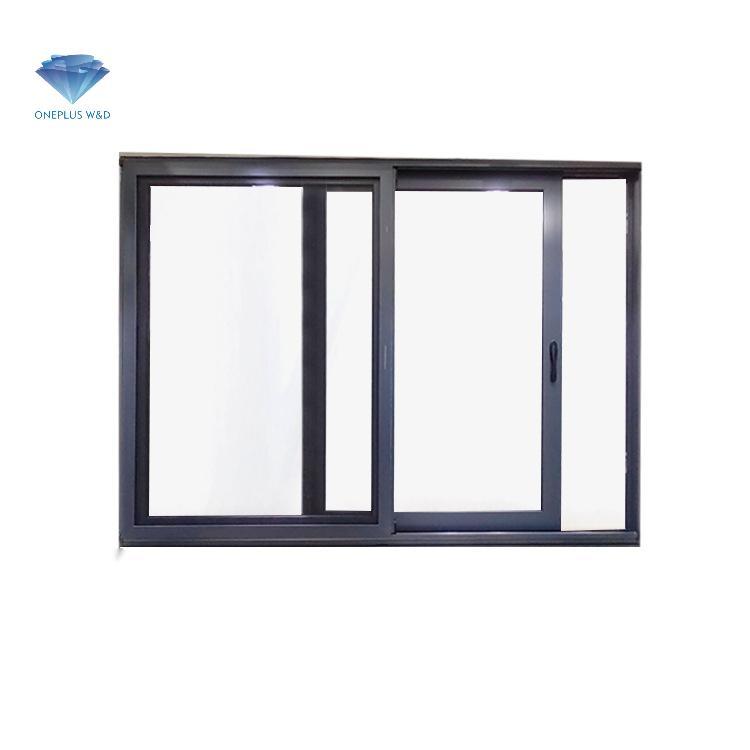 American Standard Black Frame Casement <a href='/aluminium/'>Aluminium</a> Sliding Folding Window
