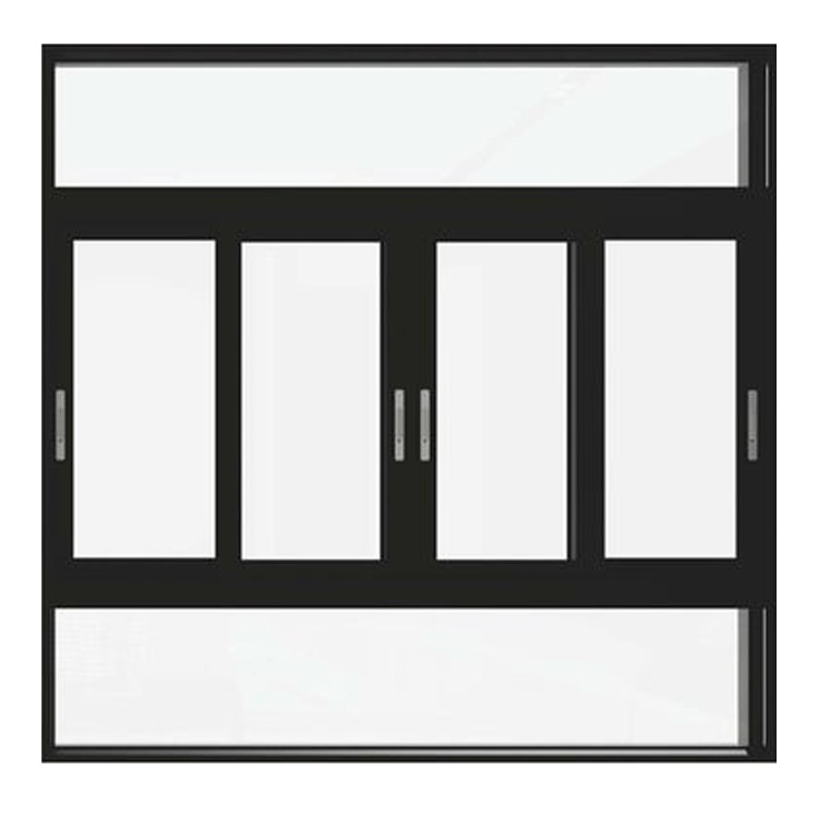 American Style Sliding Sash Windows Double Glazing <a href='/aluminum-sliding/'>Aluminum Sliding</a> House Window Reflective Glass Sliding Window