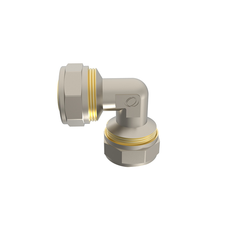 Brass 90°Elbow double pex fitting