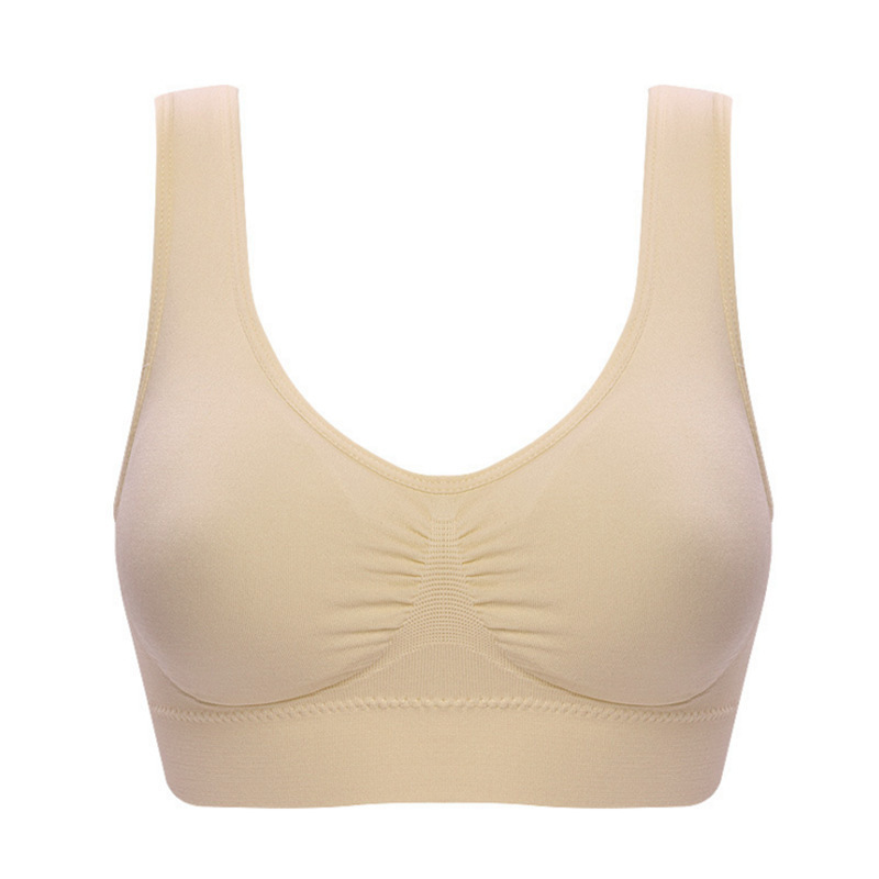 Sports wear Bra wirefree <a href='/yoga-bra/'>Yoga Bra</a> with Removable Pads 