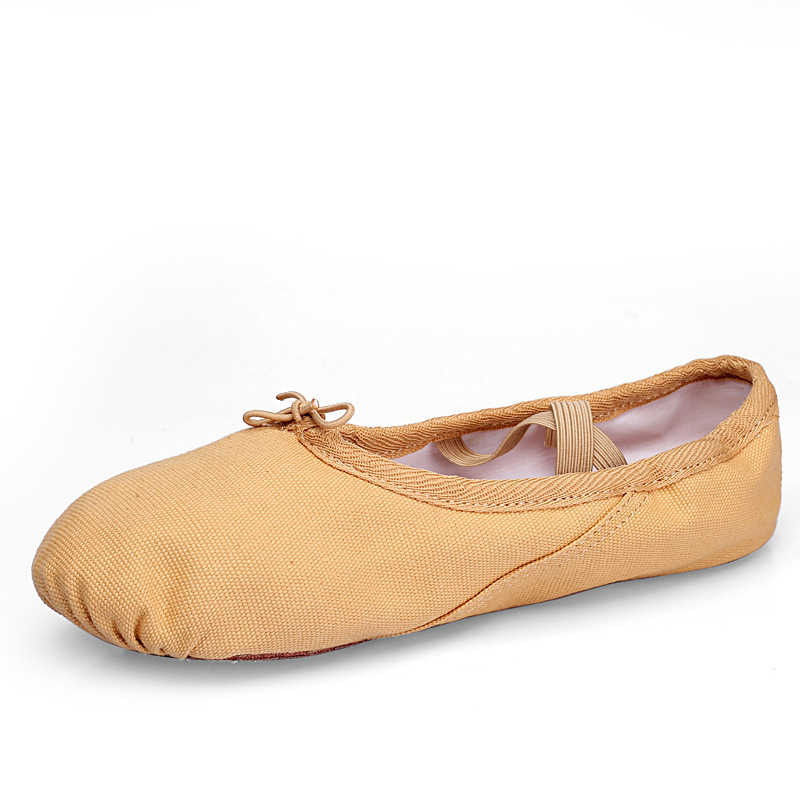 Satin <a href='/ballet/'>Ballet</a> Shoes Cat Claw Shoes Body Training Dance Shoes Test Performance Soft Sole Yoga Adult