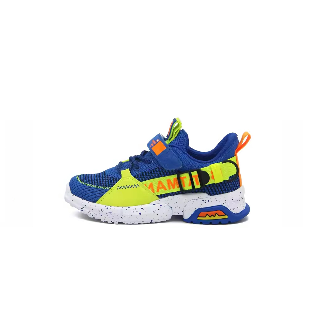 Factory Wholesale Blue Green Children's Casual Shoes <a href='/kids-<a href='/sneakers/'>sneakers</a>/'>Kids Sneakers</a> for Boys and Girls