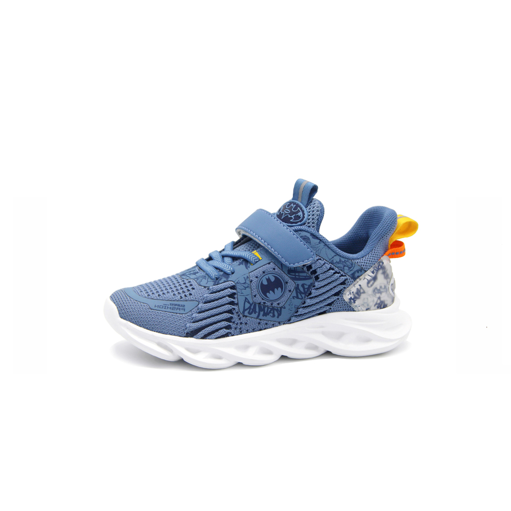 Qiyao Latest Led Children Sports Shoes Kids Black Shoes for Boy