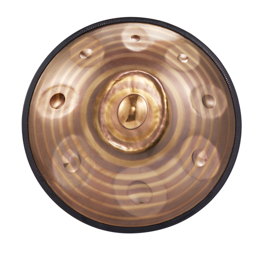 D Kurd Handpan 9 Notes Spiral Color