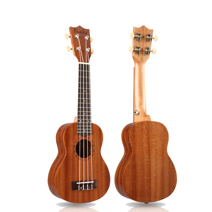 21 Inch Soprano Ukulele Mahogany Plywood UBC2-3