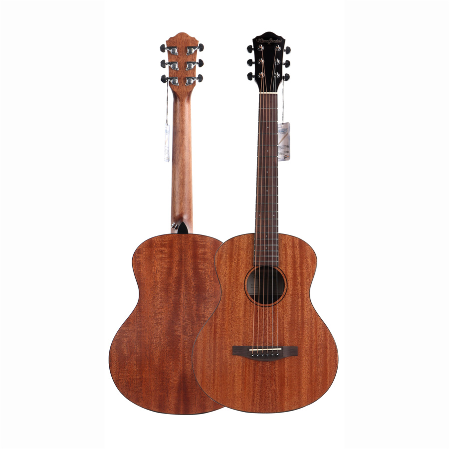 34 Inch Small-Bodied Acoustic Guitar Mahogany