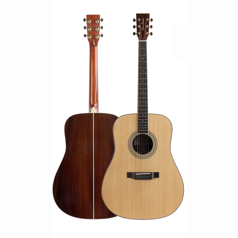 All Solid <a href='/dreadnought-acoustic-guitar/'>Dreadnought Acoustic Guitar</a> Rosewood