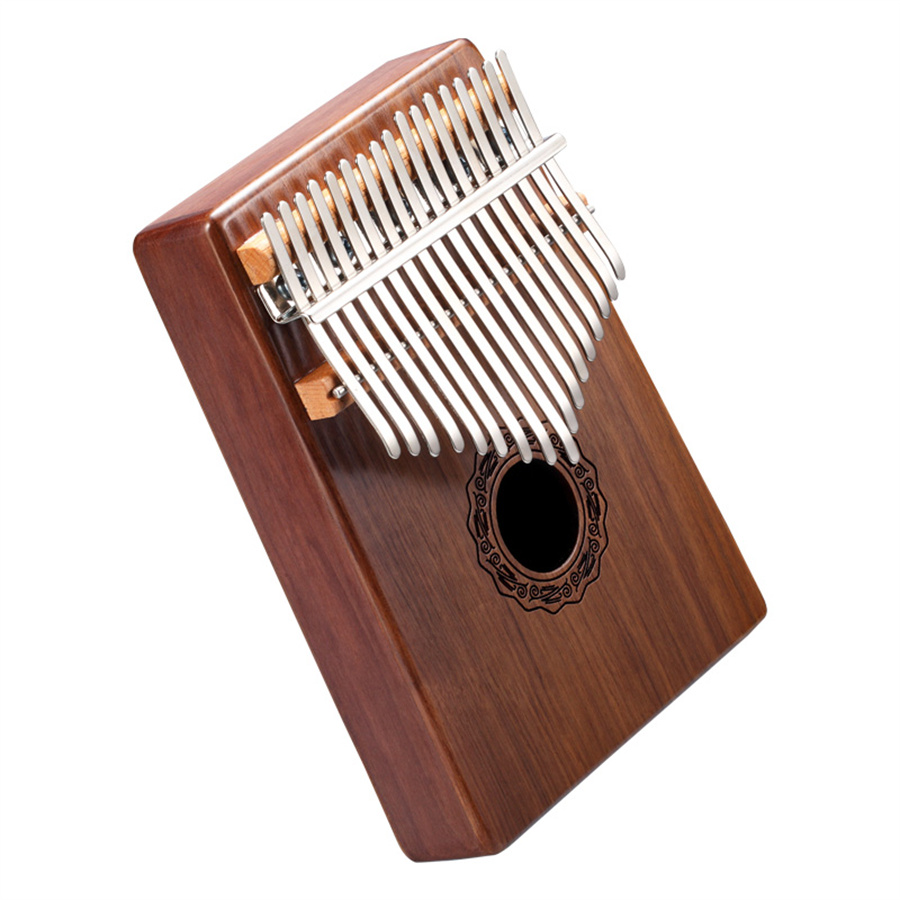 Hollow Kalimba With Armrest 17 Key Walnut