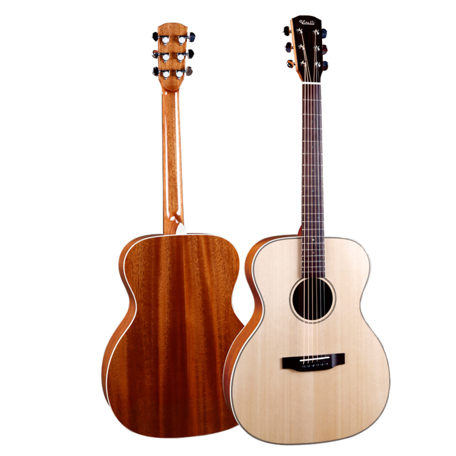 Solid Wood OM Guitars 40 Inch Mahogany