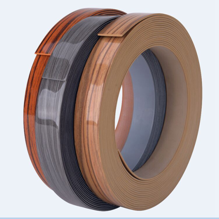 Edging strip rolls/pvc edge band extrusion line/cabinet edge banding