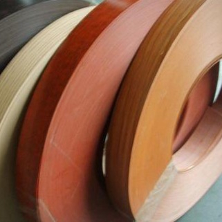 High Quality Furniture Accessories Flexible Wood Grain Kitchen Cabinet Pvc Edging Strip