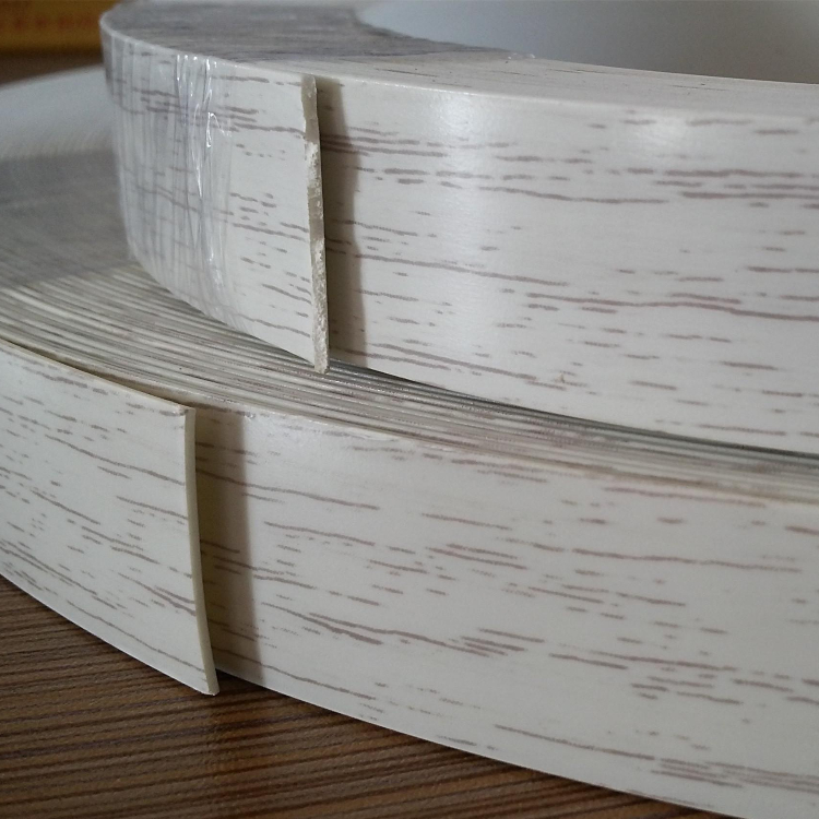 Pvc Tape Melamine Tape Wood Veneer Tape Edge Bands Plastic Wood Finish Edge Banding