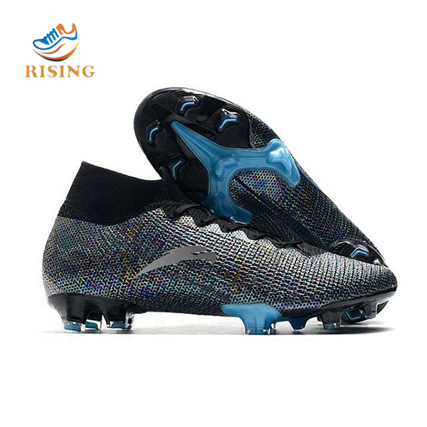 Mens Athletic Outdoor Indoor Comfortable Soccer Shoes Boys Football Student Cleats Sneaker Shoes High Gripping Power