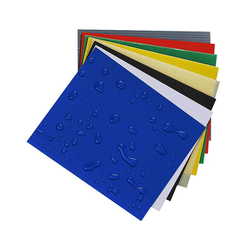 Waterproof PP <a href='/corflute/'>Corflute</a>d <a href='/correx/'>Correx</a> Corrugated Hollow Sheets/Boards