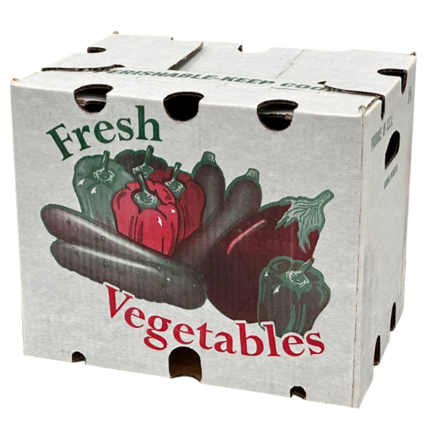 Specializing in the production of wax corrugated carton box fresh vegetable turnover box