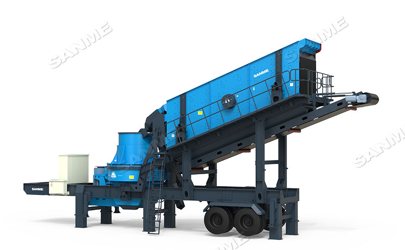 PP Series Portable VSI Crusher – SANME