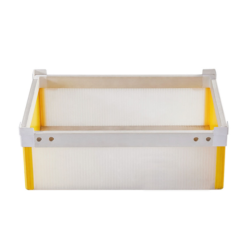 customized corrugated plastic hollow sheet collapsible turnover box eco-friendly and reusable board