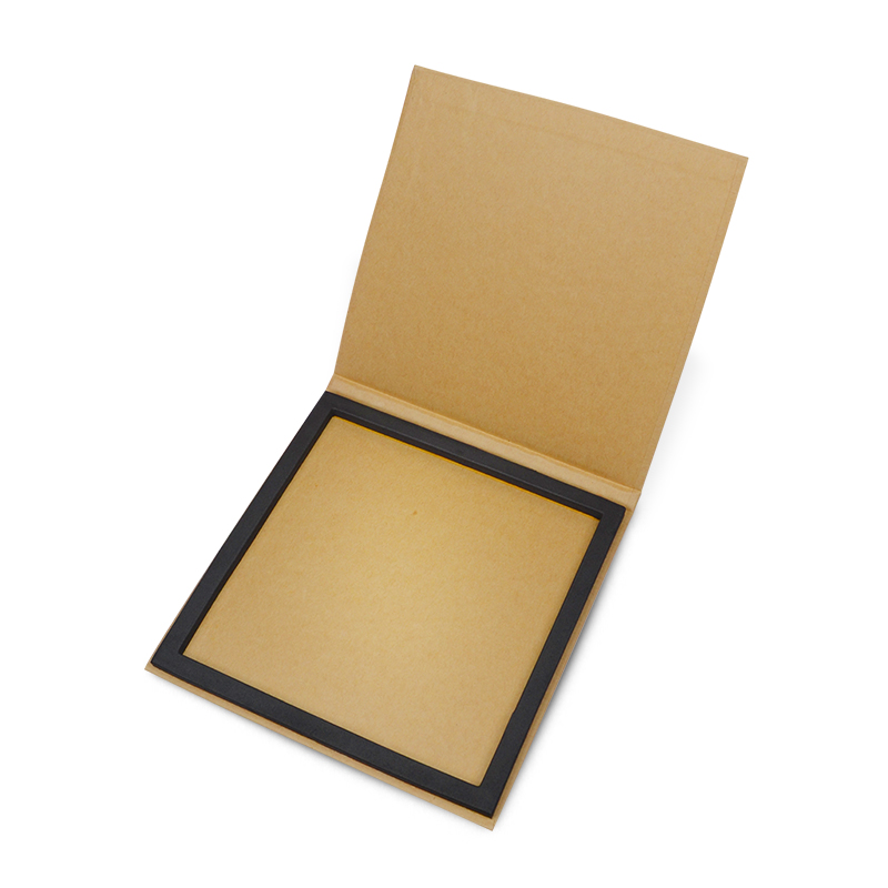 Square Kraft <a href='/cardboard-box/'>Cardboard Box</a>, Brown Kraft Box for Jewelry, Mini Cardboard Box