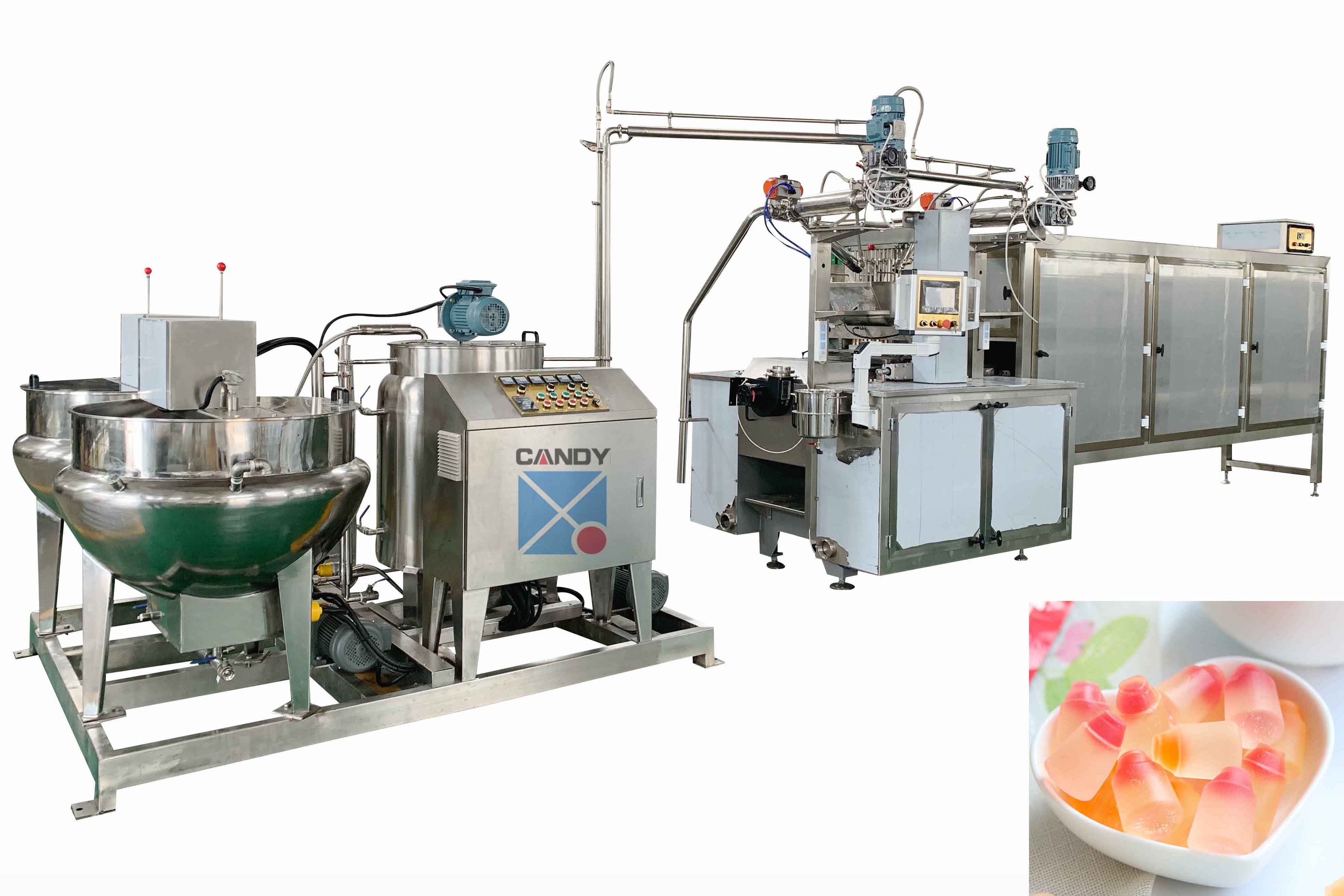 Jelly gummy bear <a href='/candy-making-machine/'>candy making machine</a>