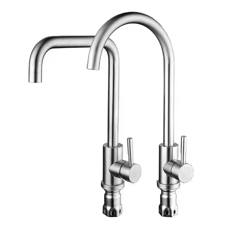 Stainless steel sink faucets with Hot And Cold 