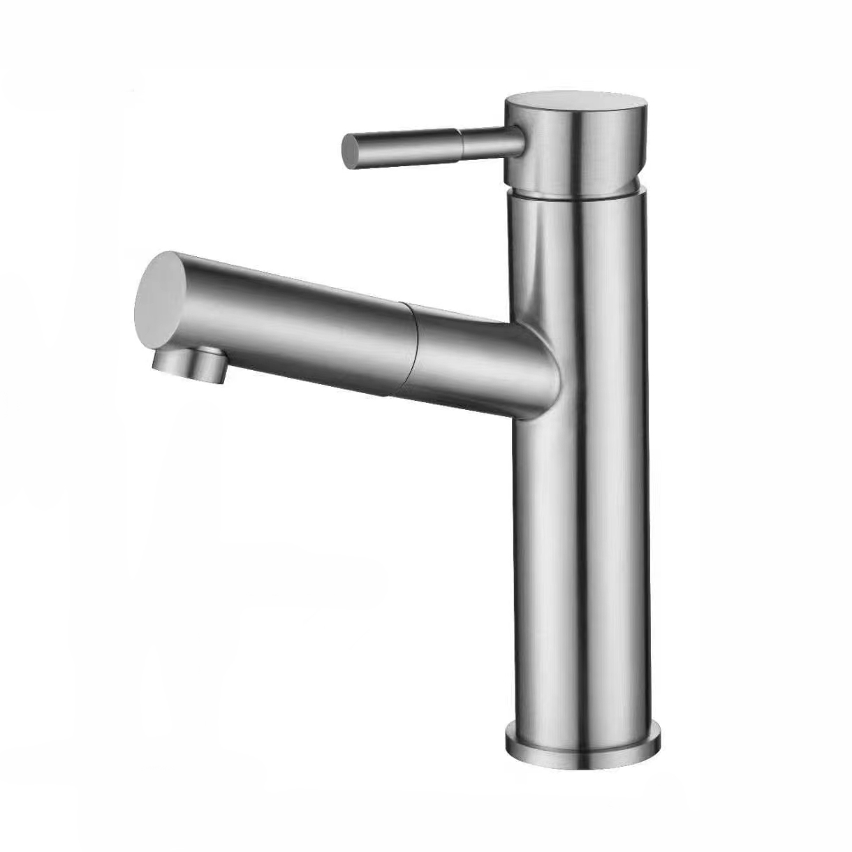 Stainless Steel Pull Out Hot And Cold Faucet